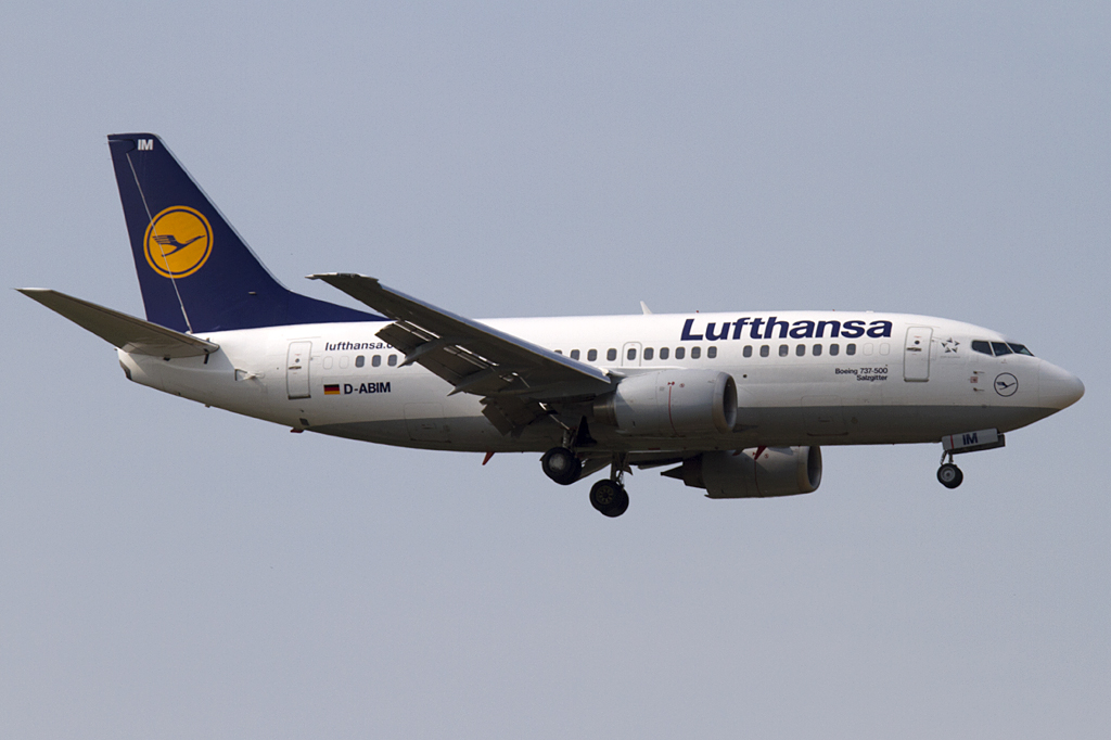 Lufthansa, D-ABIM, Boeing, B737-530, 24.04.2011, FRA, Frankfurt, Germany


