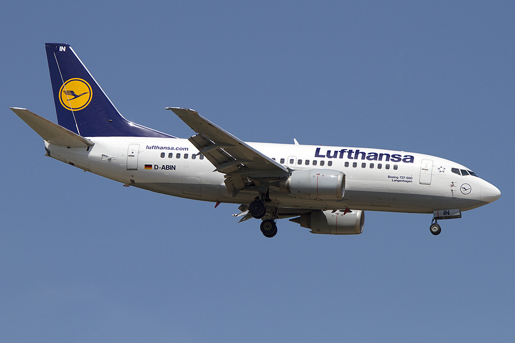 Lufthansa, D-ABIN, Boeing, B737-530, 26.05.2012, FRA, Frankfurt, Germany
