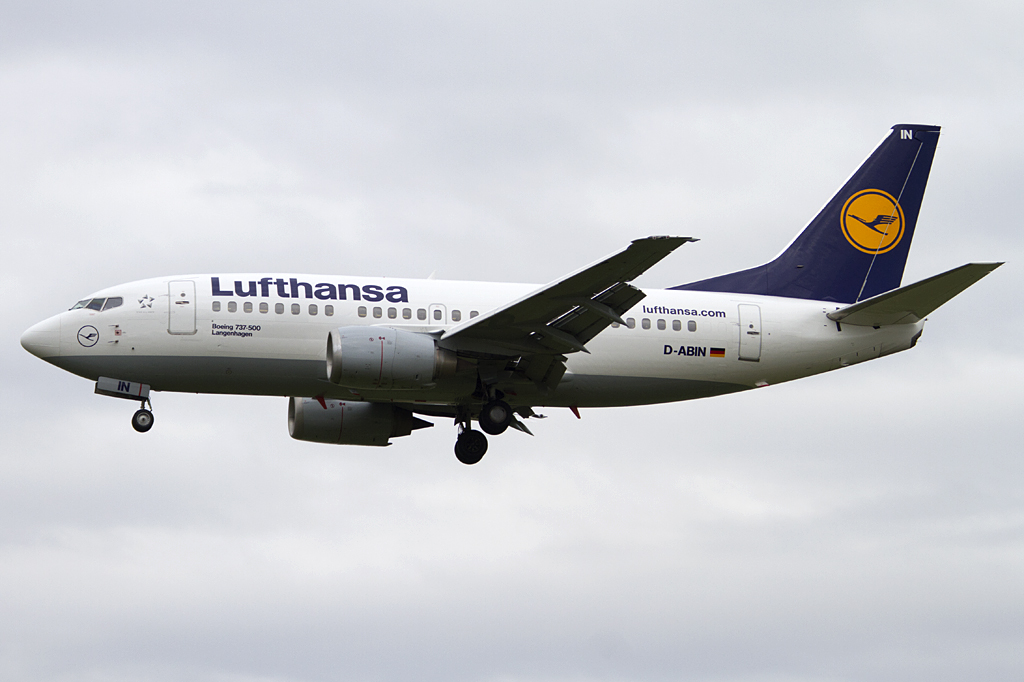 Lufthansa, D-ABIN, Boeing, B737-530, 29.10.2011, BRU, Brssel, Belgium


