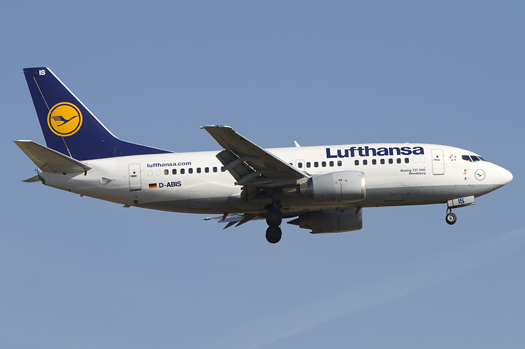 Lufthansa, D-ABIS, Boeing, B737-530, 24.04.2010, FRA, Frankfurt, Germany 


