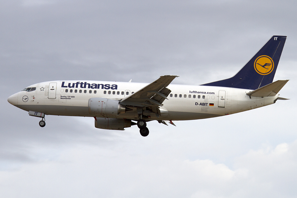 Lufthansa, D-ABIT, Boeing, B737-530, 26.08.2010, FRA, Frankfurt, Germany 


