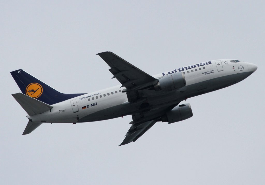 Lufthansa, D-ABIT  Neumnster , Boeing, 737-500, 21.04.2013, FRA-EDDF, Frankfurt, Germany