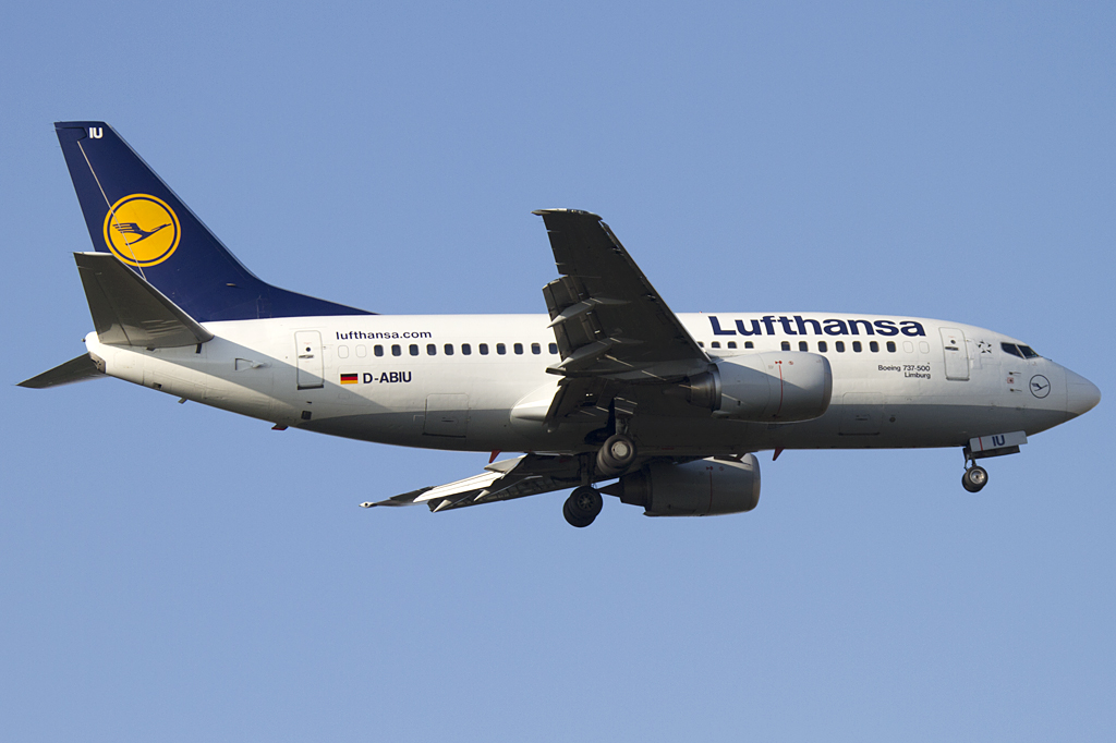 Lufthansa, D-ABIU, Boeing, B737-530, 14.10.2010, FRA, Frankfurt, Germany 




