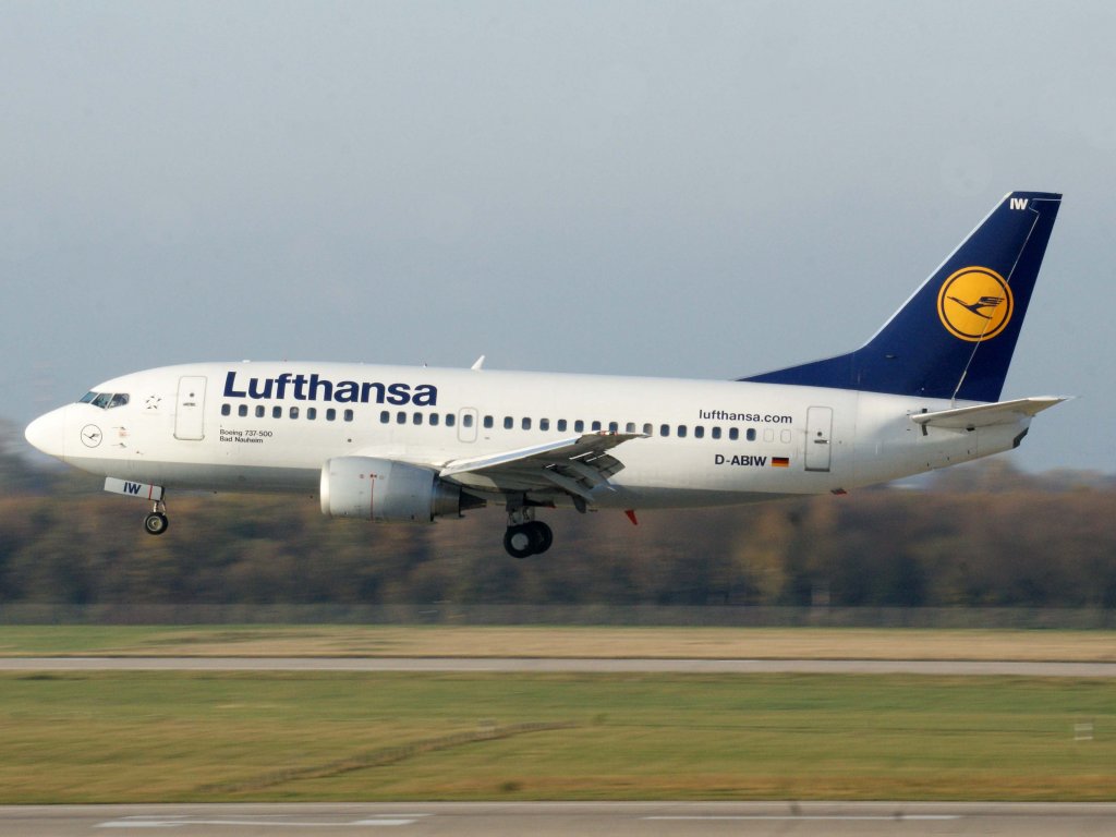 Lufthansa, D-ABIW  Bad Nauheim , Boeing 737-500, 13.11.2011, DUS-EDDL, Dsseldorf, Germany 