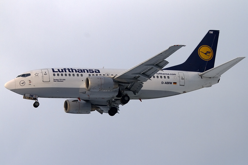 Lufthansa, D-ABIW, Boeing, B737-530, 14.01.2013, DUS, Dsseldorf, Germany



