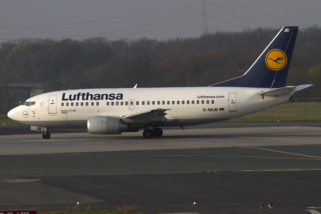 Lufthansa, D-ABJB, Boeing, B737-530, 29.03.2011, DUS, Dsseldorf, Germany 



