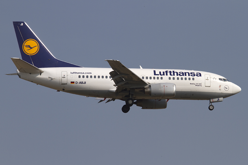 Lufthansa, D-ABJI, Boeing, B737-530, 24.04.2011, FRA, Frankfurt, Germany 





