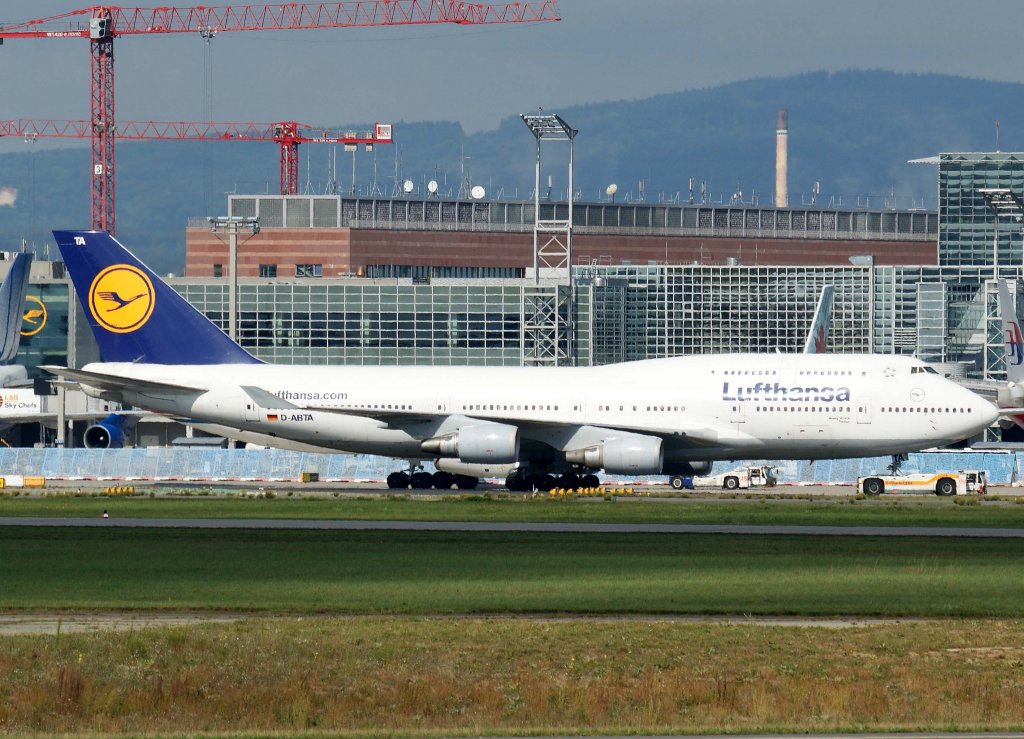 Lufthansa, D-ABTA  Sachsen , Boeing 747-400 M, 10.09.2011, FRA-EDDF, Frankfurt, Germany 