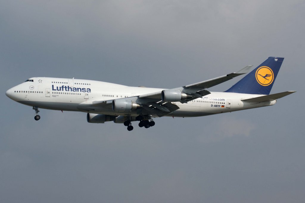 Lufthansa, D-ABTF  Thringen , Boeing, 747-400 M, 13.04.2012, FRA-EDDF, Frankfurt, Germany