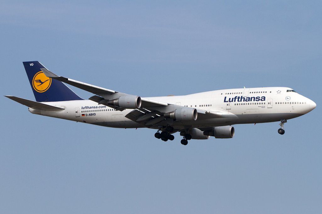 Lufthansa, D-ABVD, Boeing, B747-430 14.04.2012, FRA, Frankfurt, Germany



