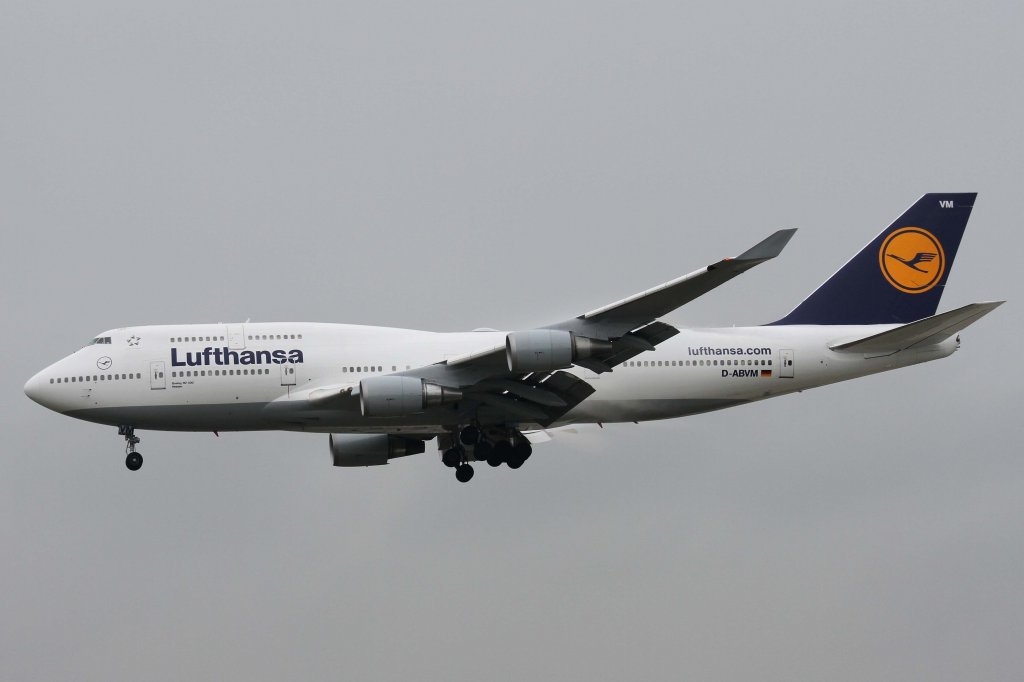 Lufthansa, D-ABVM  Hessen , Boeing, 747-400, 24.08.2012, FRA-EDDF, Frankfurt, Germany