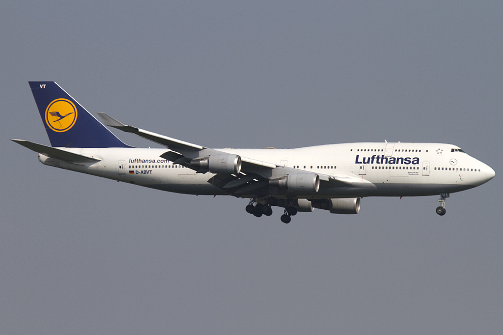 Lufthansa, D-ABVT, Boeing, B747-430, 24.04.2011, FRA, Frankfurt, Germany 




