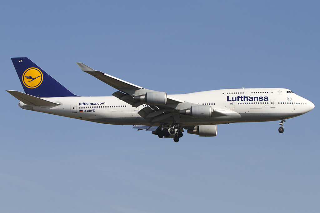 Lufthansa, D-ABVZ, Boeing, B747-430, 24.04.2010, FRA, Frankfurt, Germany 


