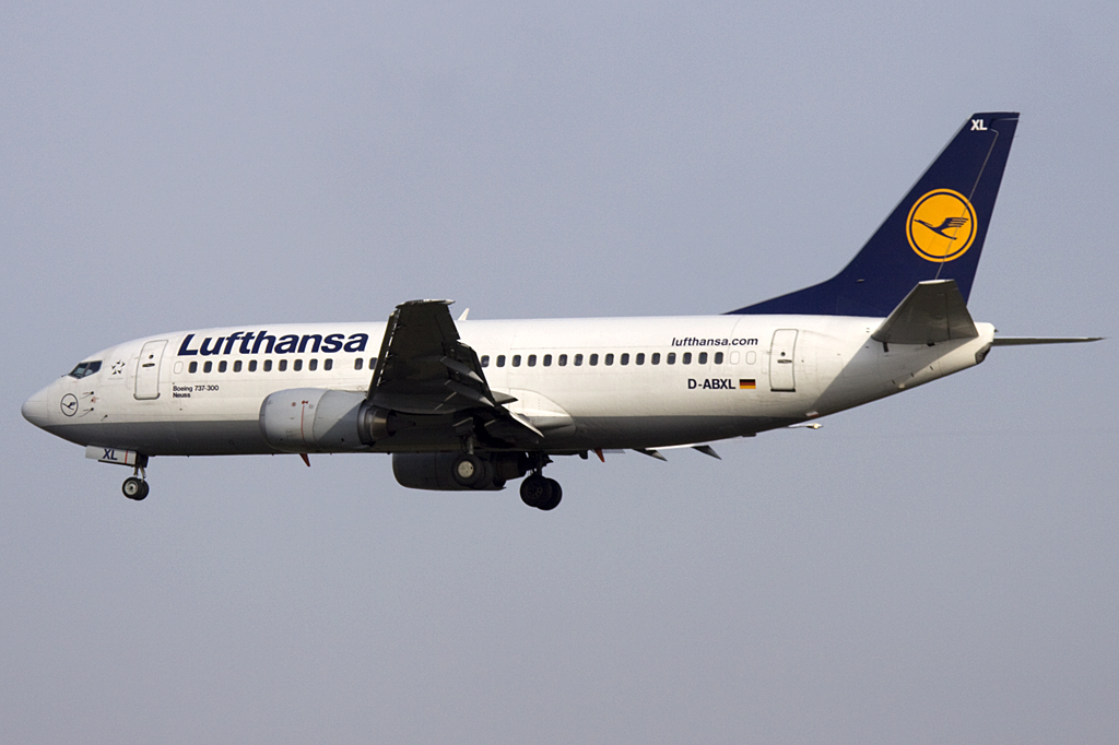 Lufthansa, D-ABXL, Boeing, B737-330, 02.04.2010, FRA, Frankfurt, Germany 


