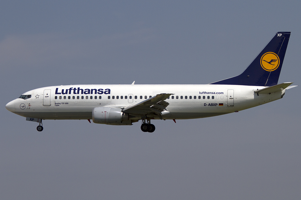 Lufthansa, D-ABXP, Boeing, B737-330, 16.06.2011, BCN, Barcelona, Spain 




