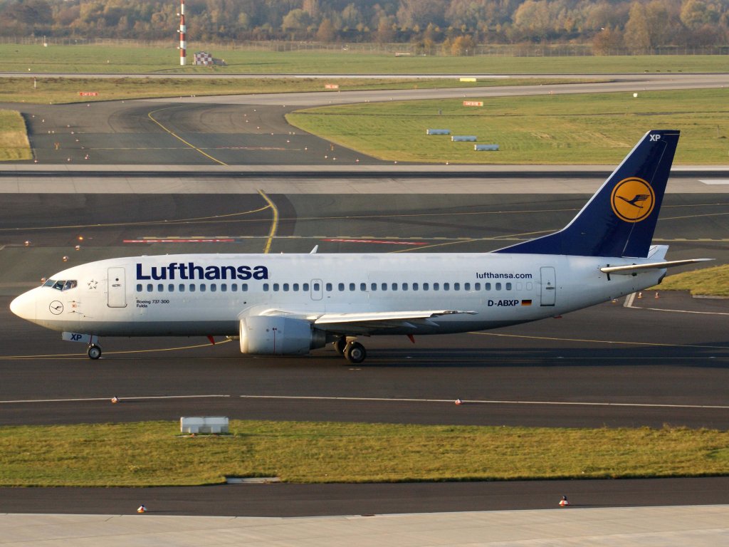 Lufthansa, D-ABXP  Fulda , Boeing 737-300, 13.11.2011, DUS-EDDL, Dsseldorf, Germany 