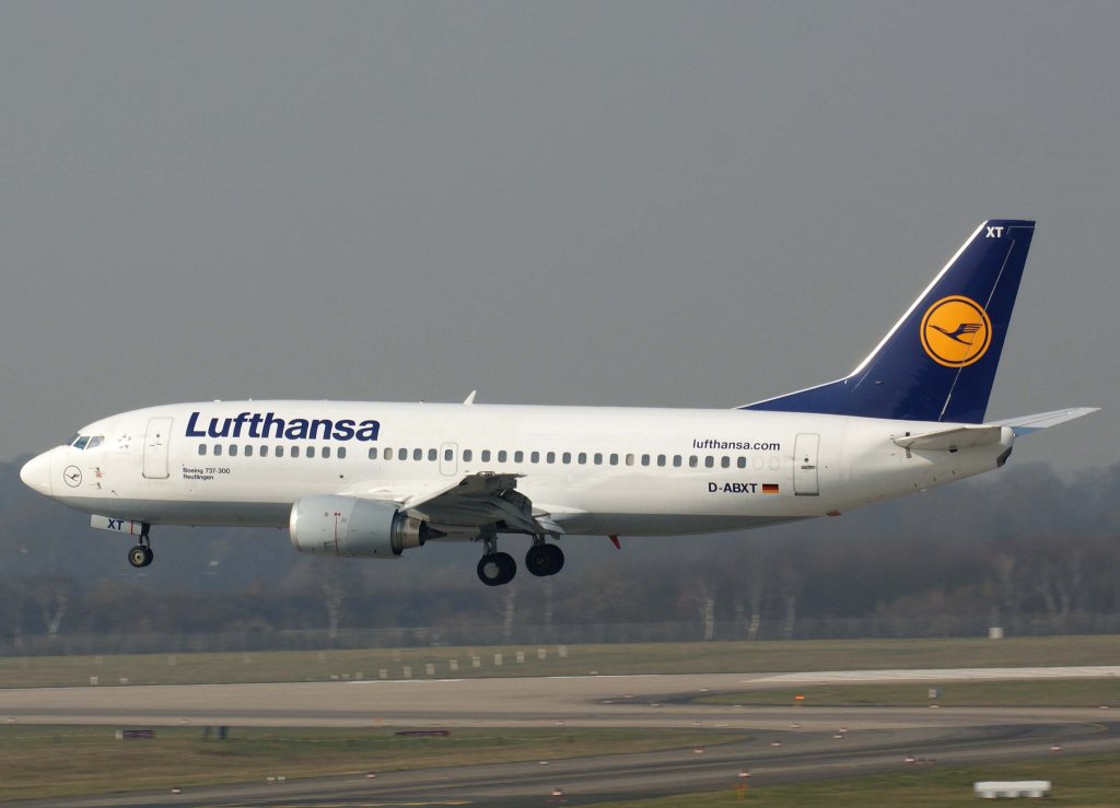 Lufthansa, D-ABXT, Boeing 737-300 (Reutlingen)(lufthansa.com), 04.03.2011, DUS-EDDL, Dsseldorf, Germany 

