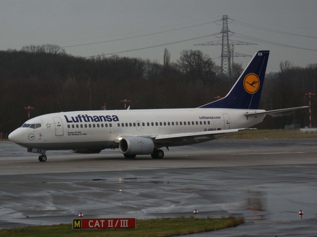 Lufthansa, D-ABXX  Bad Homburg vor der Hhe , Boeing, 737-300, 06.01.2012, DUS-EDDL, Dsseldorf, Germany