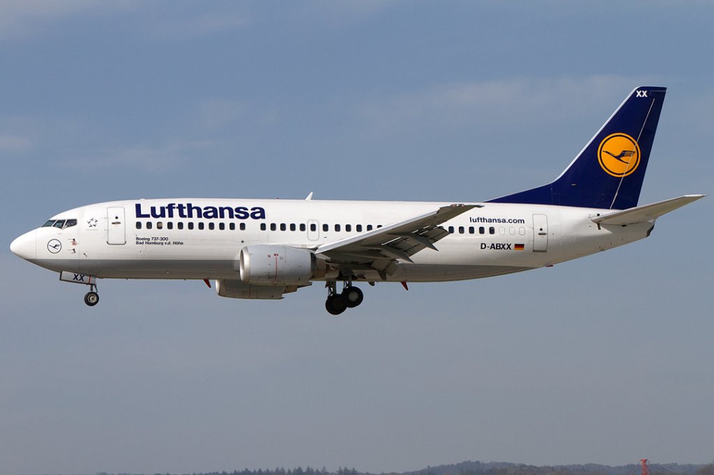 Lufthansa, D-ABXX, Boeing, B737-330, 28.04.2012, ZRH, Zrich, Switzerland




