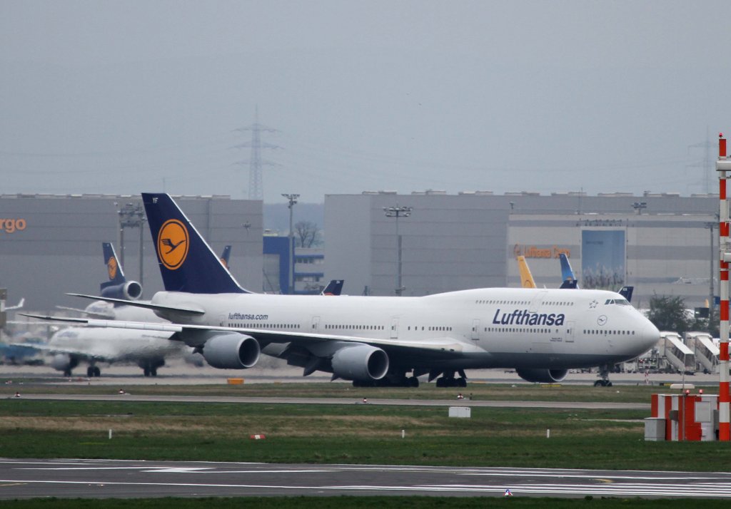 Lufthansa, D-ABYF  Sachsen-Anhalt , Boeing, 747-800, 21.04.2013, FRA-EDDF, Frankfurt, Germany