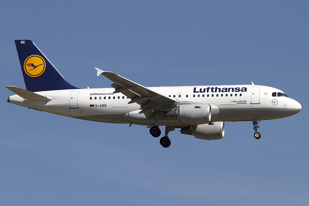 Lufthansa, D-AIBE, Airbus, A319-112, 26.05.2012, FRA, Frankfurt, Germany



