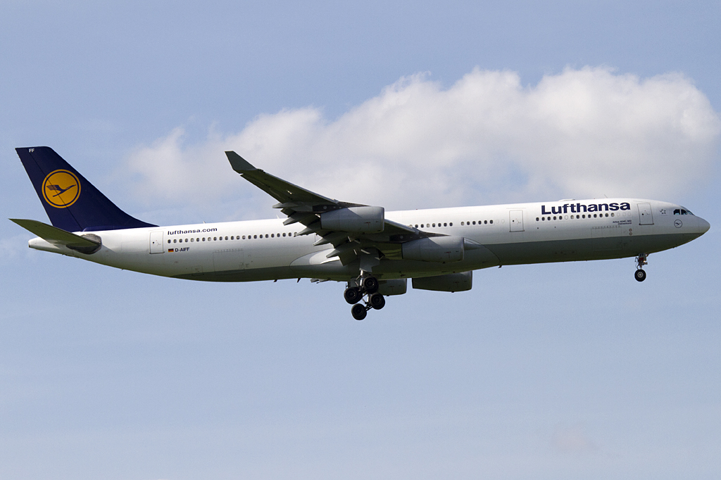 Lufthansa, D-AIFF, Airbus, A340-313, 29.04.2011, MUC, Muenchen, Germany 



