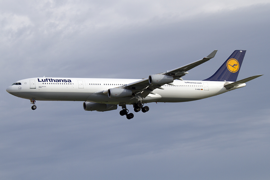 Lufthansa, D-AIGH, Airbus, A340-311, 26.08.2010, FRA, Frankfurt, Germany




