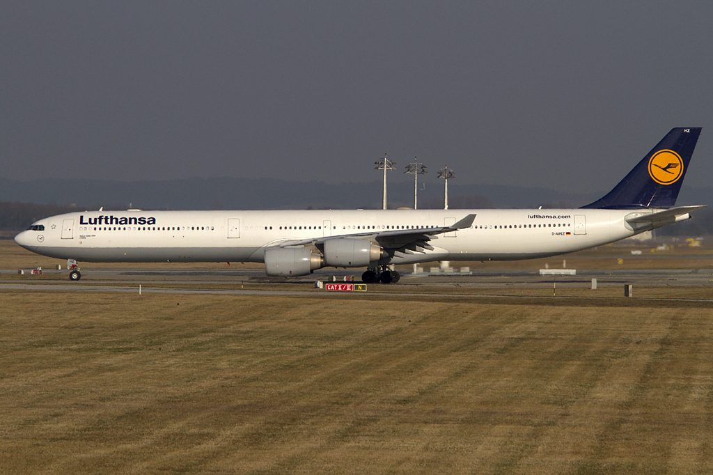 Lufthansa, D-AIHZ, Airbus, A340-642X, 21.03.2012, MUC, Mnchen, Germany




