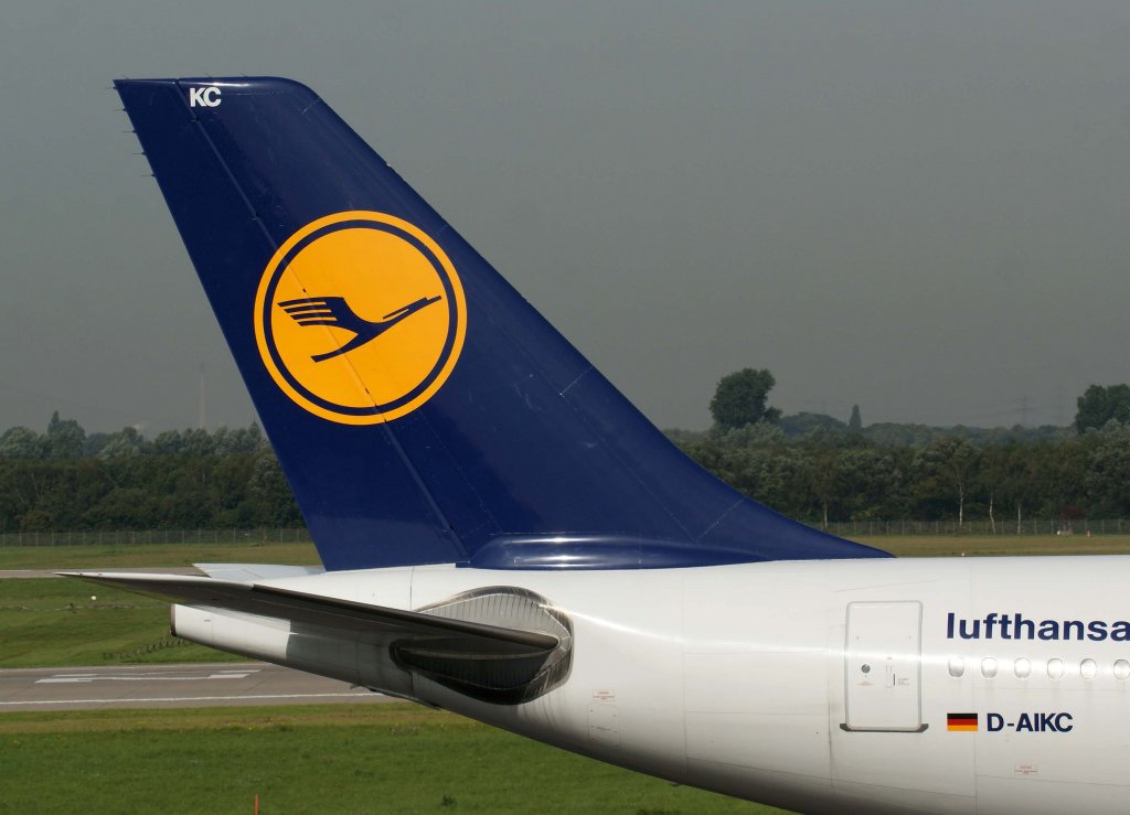 Lufthansa, D-AIKC, Airbus A 330-300  Hamm  (Seitenleitwerk/Tail), 2010.09.23, DUS-EDDL, Dsseldorf, Germany 

