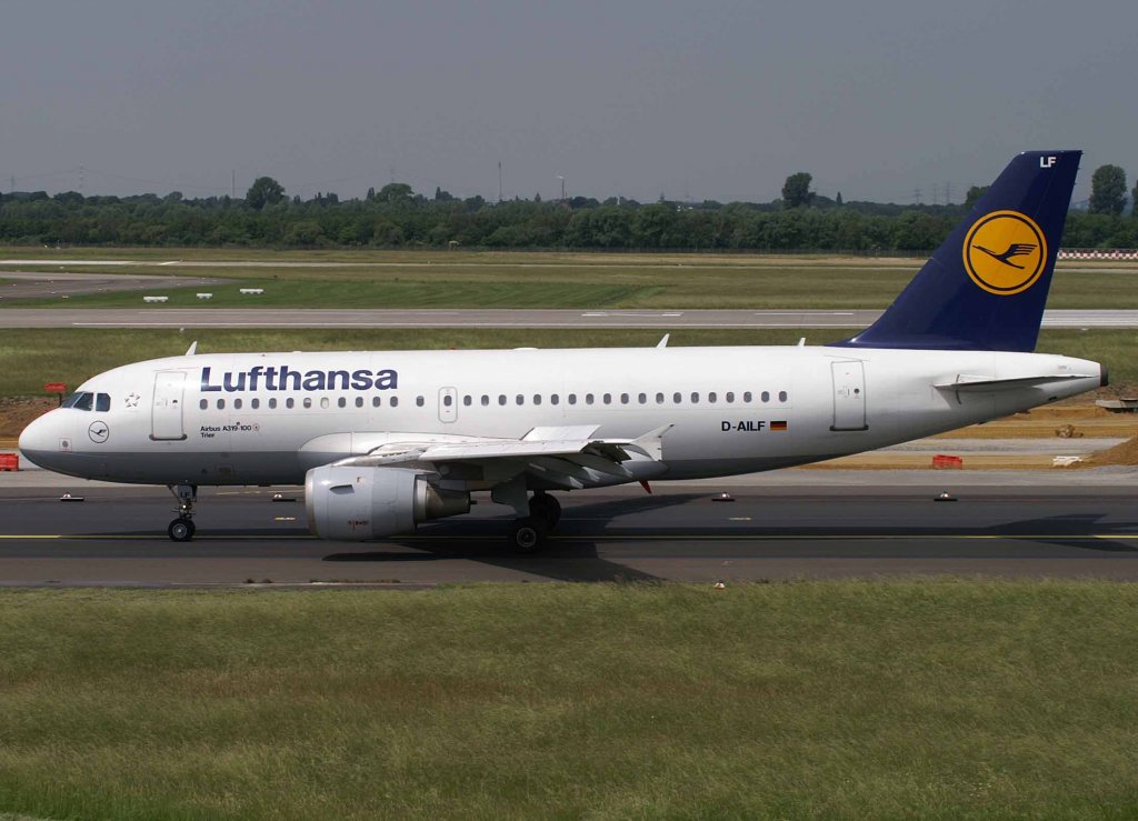 Lufthansa, D-AILF, Airbus A 319-100 (Trier), 2008.06.02, DUS, Dsseldorf, Germany