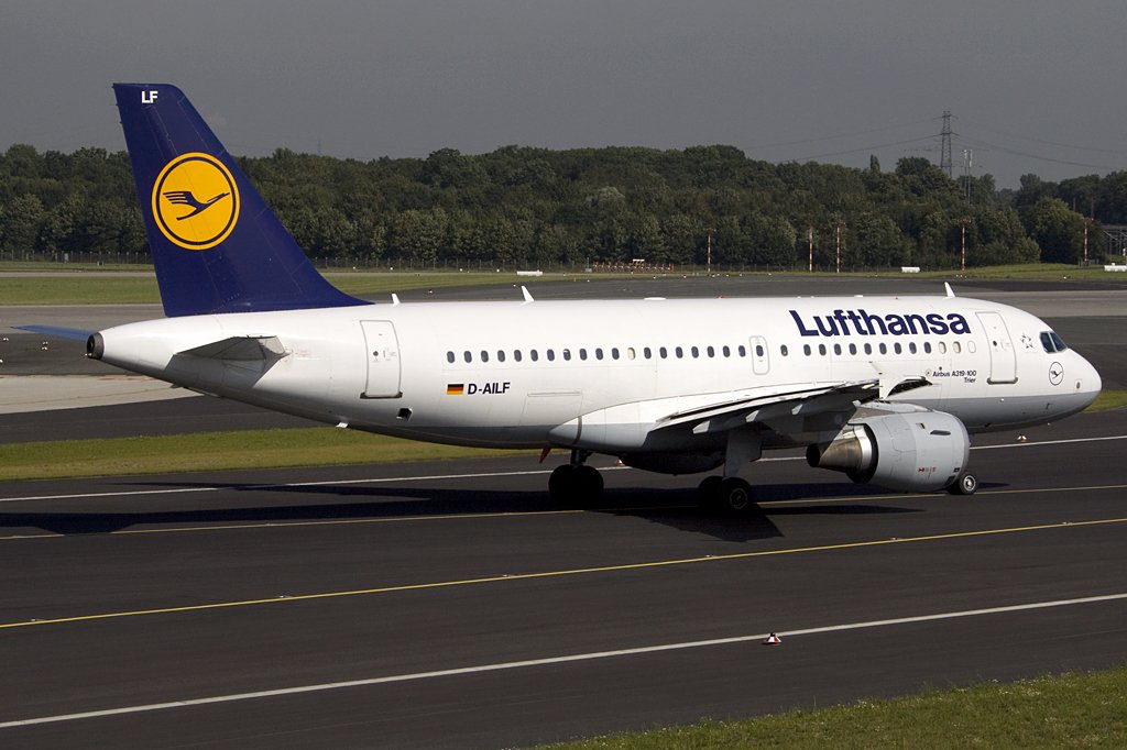 Lufthansa, D-AILF, Airbus, A319-114, 26.08.2009, DUS, Duesseldorf, Germany 


