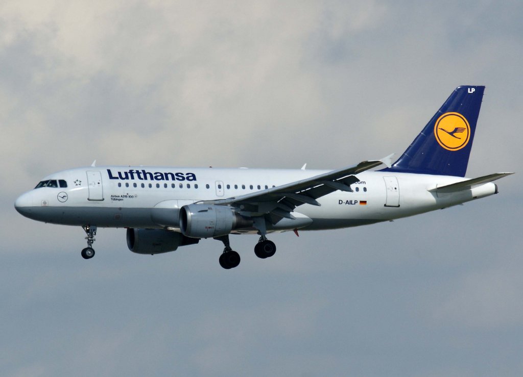 Lufthansa, D-AILP  Tbingen , Airbus, A 319-100, 10.09.2011, FRA-EDDF, Frankfurt, Germany