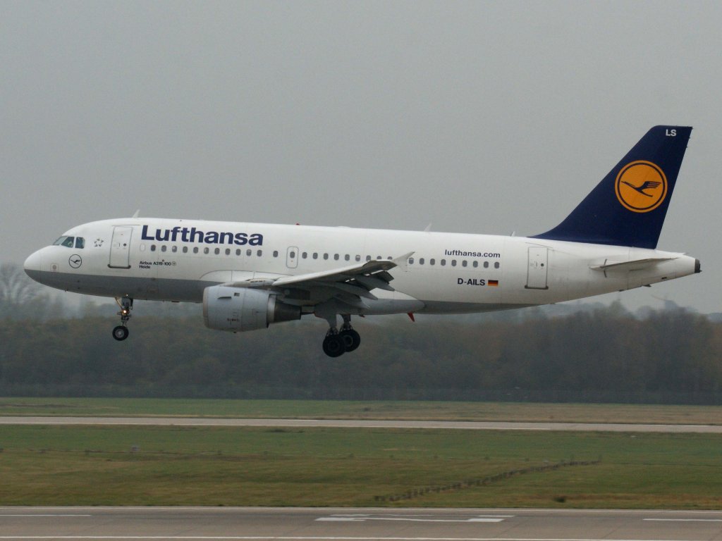 Lufthansa, D-AILS  Heide , Airbus, A 319-100, 13.11.2011, DUS-EDDL, Dsseldorf, Germany 