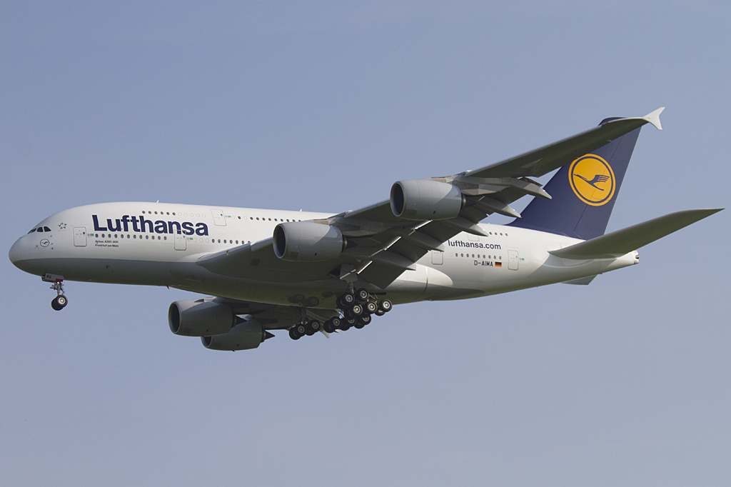 Lufthansa, D-AIMA, Airbus, A380-841, 08.06.2010, SXF, Berlin-Schnefeld, Germany



