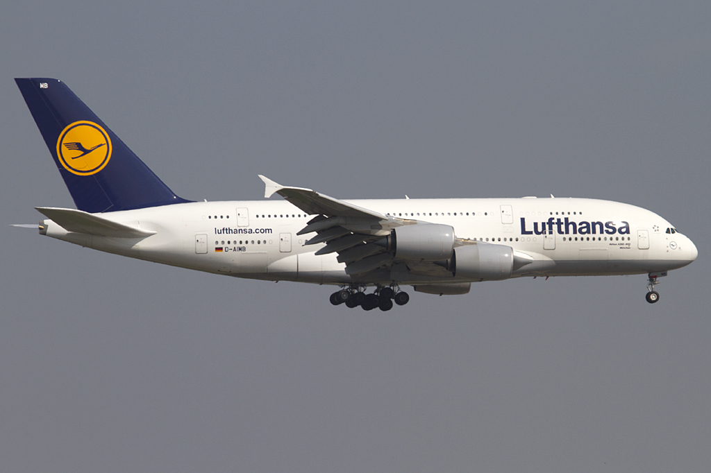 Lufthansa, D-AIMB, Airbus, A380-841, 24.04.2011, FRA, Frankfurt, Germany 




