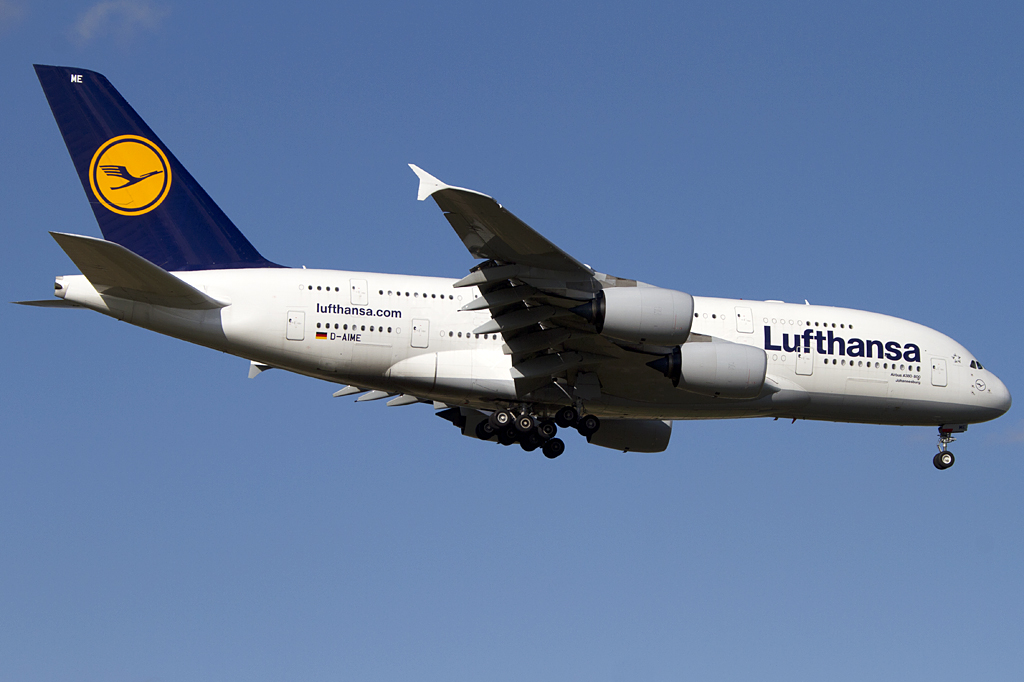 Lufthansa, D-AIME, Airbus, A380-841, 13.10.2011, FRA, Frankfurt, Germany




