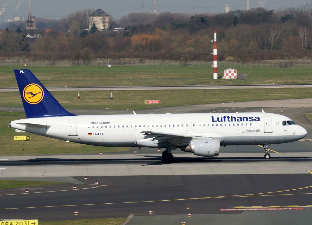 Lufthansa, D-AIPL, Airbus A 320-200  Ludwigshafen am Rein  (lufthansa.com), 20.03.2011, DUS-EDDL, Dsseldorf, Germany

