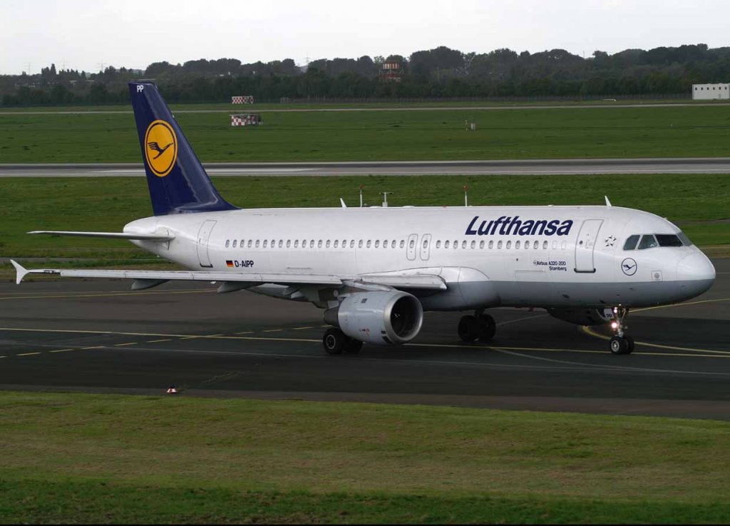 Lufthansa, D-AIPP, Airbus A 320-200 (Starnberg), 2007.09.11, DUS, Dsseldorf, Germany