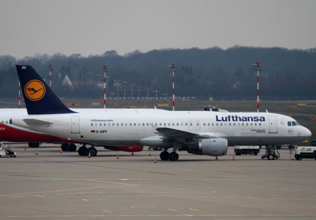Lufthansa, D-AIPY  Magdeburg , Airbus, A 320-200, 11.03.2013, DUS-EDDL, Dsseldorf, Germany 