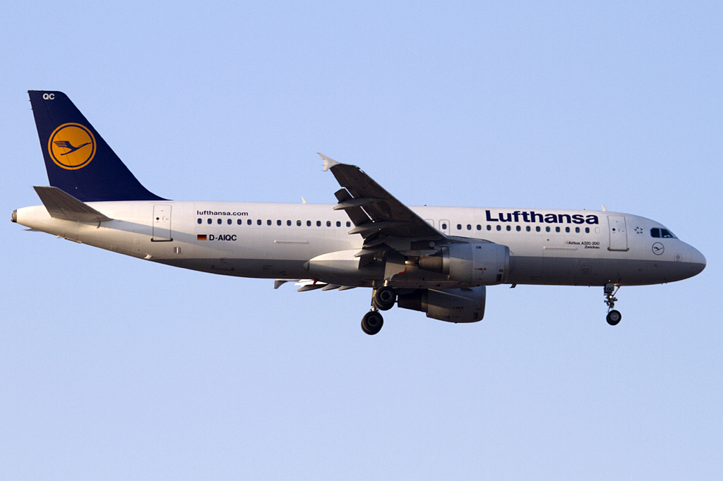 Lufthansa, D-AIQC, Airbus, A320-211, 22.02.2011, FRA, Frankfurt, Germany 




