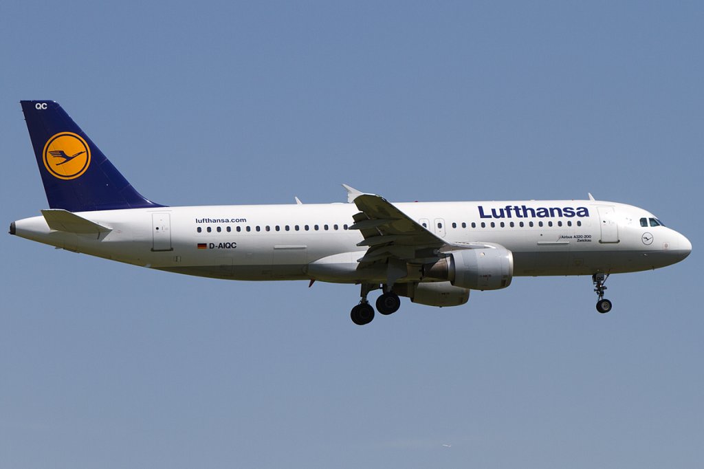Lufthansa, D-AIQC, Airbus, A320-211, 28.04.2012, ZRH, Zrich, Switzerland



