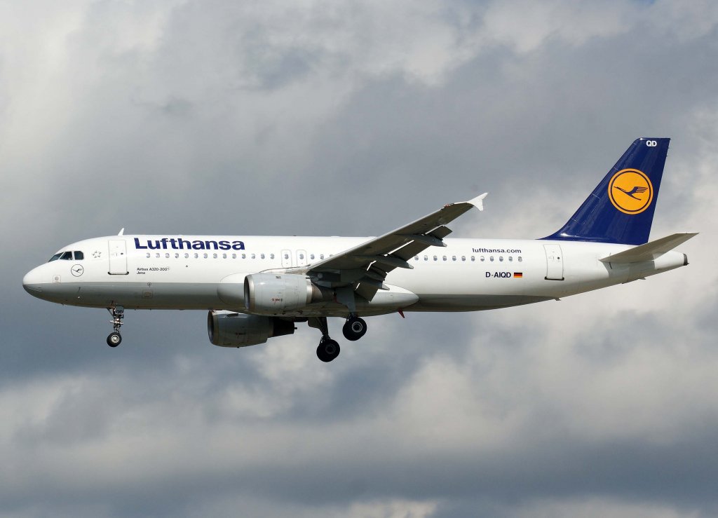 Lufthansa, D-AIQD  Jena , Airbus, A 320-200, 10.09.2011, FRA-EDDF, Frankfurt, Germany

