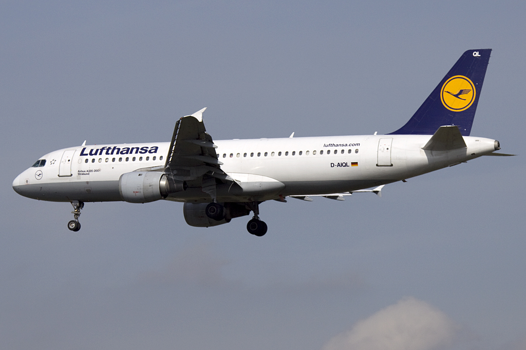 Lufthansa, D-AIQL, Airbus, A320-211, 02.04.2010, FRA, Frankfurt, Germany 

