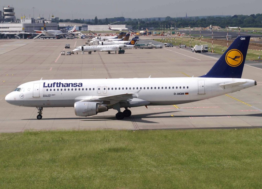 Lufthansa, D-AIQM, Airbus A 321-200 (Nordenham), 2008.06.02, DUS, Dsseldorf, Germany