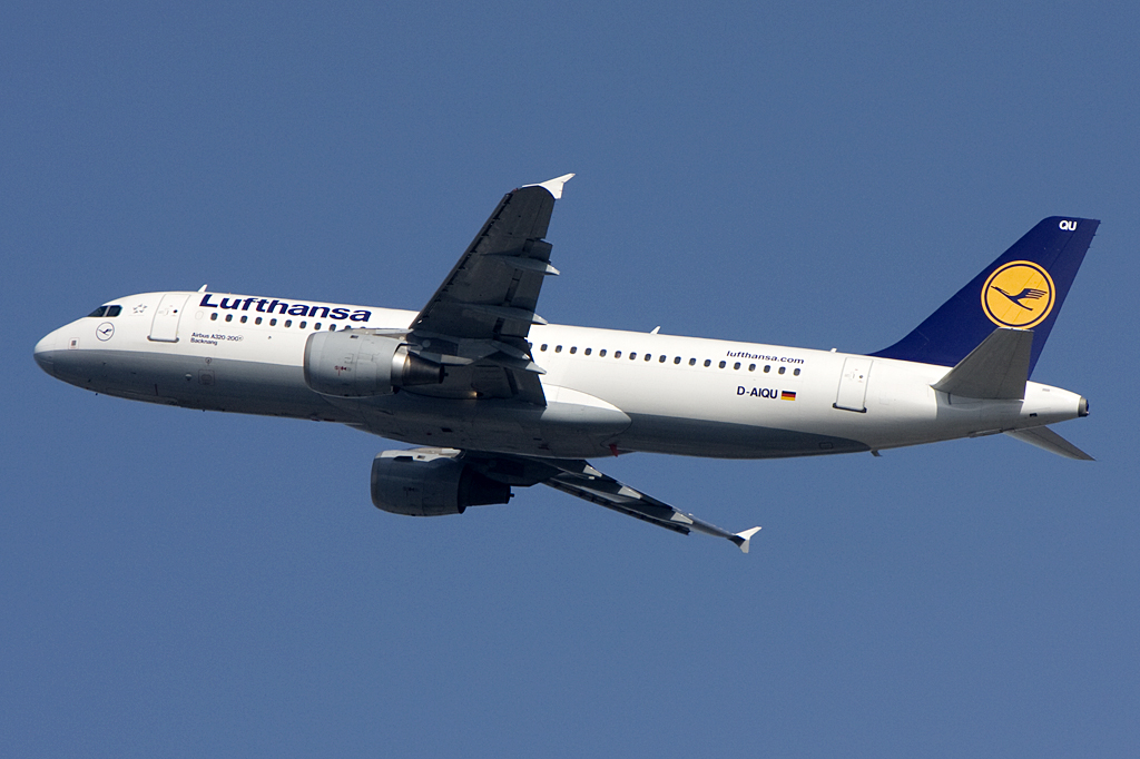 Lufthansa, D-AIQU, Airbus, A320-211, 02.04.2010, FRA, Frankfurt, Germany 

