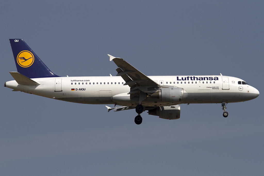 Lufthansa, D-AIQU, Airbus, A320-211, 24.04.2011, FRA, Frankfurt, Germany 




