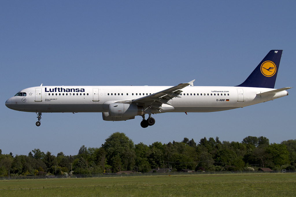 Lufthansa, D-AIRF, Airbus, A321-131, 03.06.2010, HAM, Hamburg, Germany 


