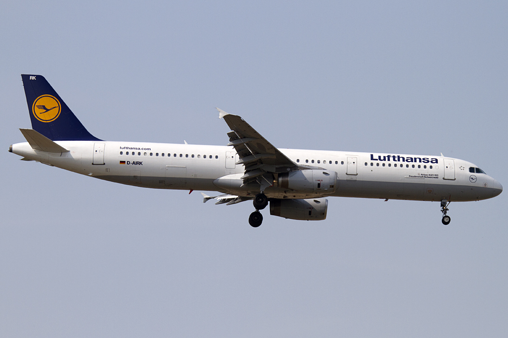 Lufthansa, D-AIRK, Airbus, A321-131, 24.04.2011, FRA, Frankfurt, Germany 





