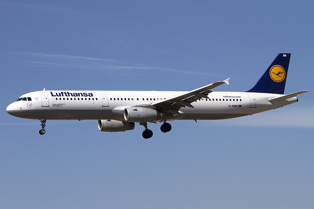 Lufthansa, D-AIRN, Airbus, A320-131, 14.09.2012, BCN, Barcelona, Spain



