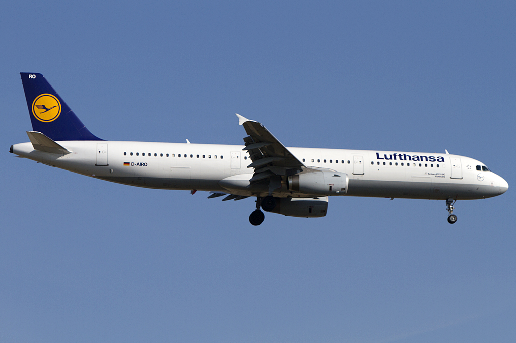 Lufthansa, D-AIRO, Airbus, A321-131, 24.04.2010, FRA, Frankfurt, Germany 


